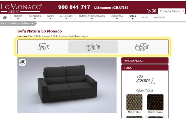 Compra online tu sofá 2