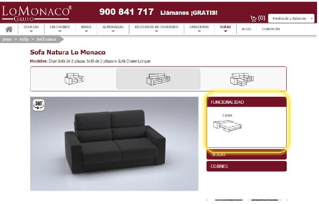 Compra online tu sofá 4