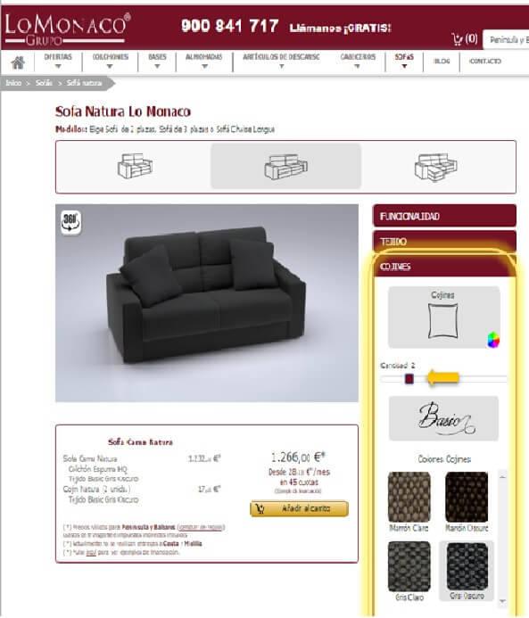 Compra online tu sofá 8