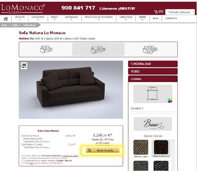 Compra online tu sofá 9