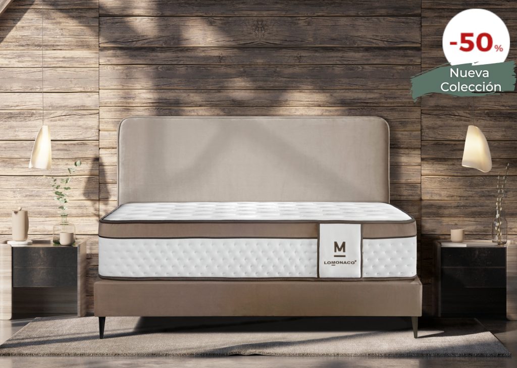 Colchon Natura Hybrid LOMONACO 50% nueva colección