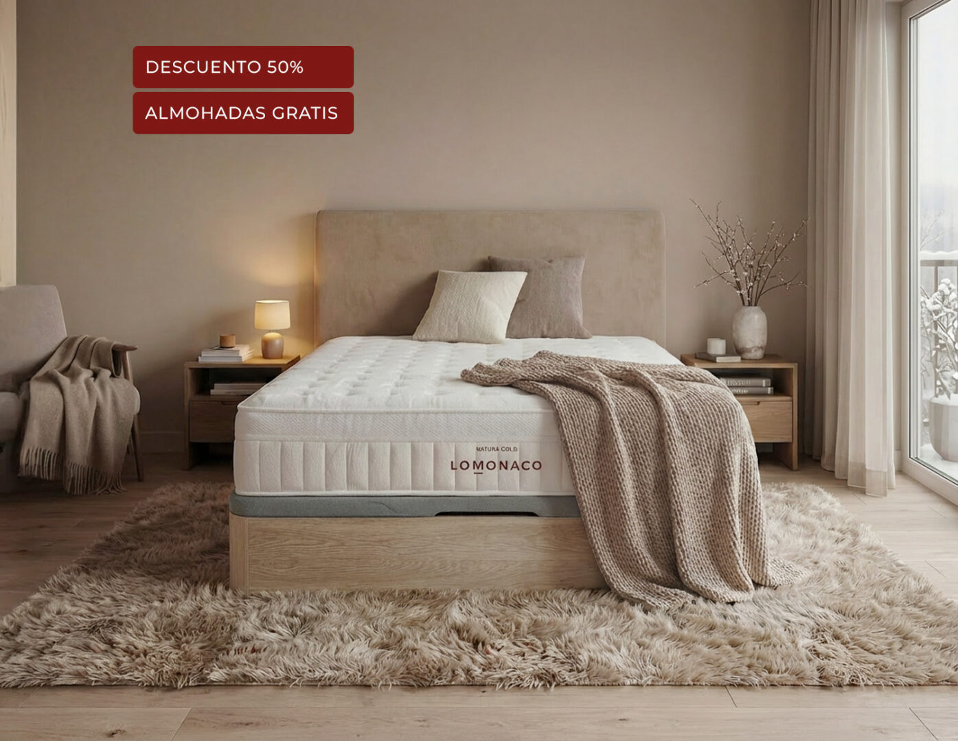 colchon lomonaco natura visco