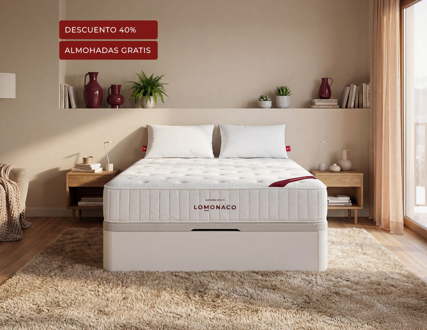 colchon lomonaco natura visco