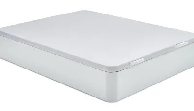 Canape madera blanco cerrado ajustado