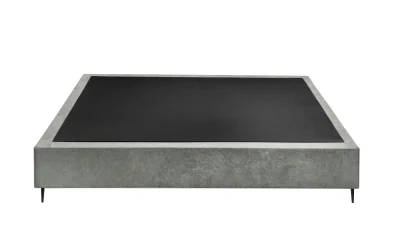 LOMONACO Canape tela tapa encajada - vista lateral